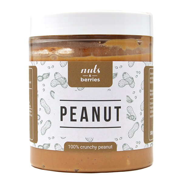 Földimogyoróvaj - Crunchy 500g